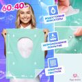 Накладки на унитаз одноразовые двухслойные 10 шт, зеленые